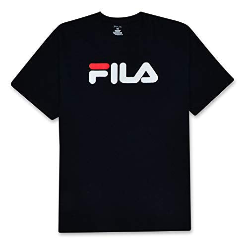 Fila T Shirt for Men Big and Tall with Short Sleeves and Classic Print Logo | Amazon.com