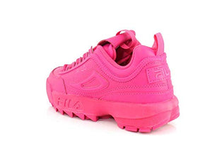 Fila Womens Disruptor ll Premium Fade Pink Sneaker - 9.5 | Fashion Sneakers